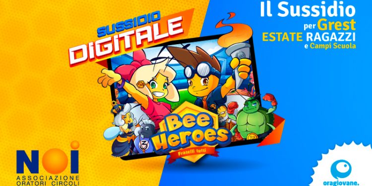 #BeeHeroes, Fratelli Tutti: il sussidio per gli Oratori estivi 2022