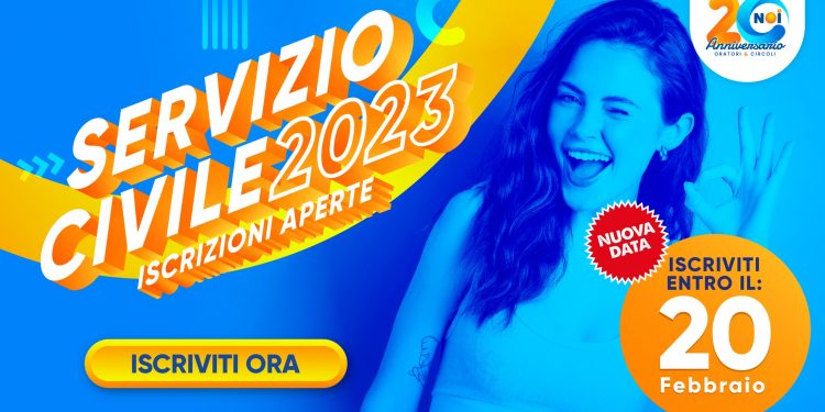 Servizio Civile Universale con la NOI, domande entro il 20 febbraio 2023