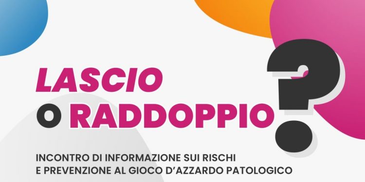 “l rischi del gioco d’azzardo patologico”, giovedì 18 aprile incontro a Valdocco