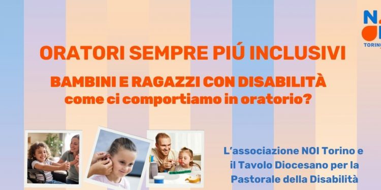 Oratori e disabilità: due incontri per gli educatori